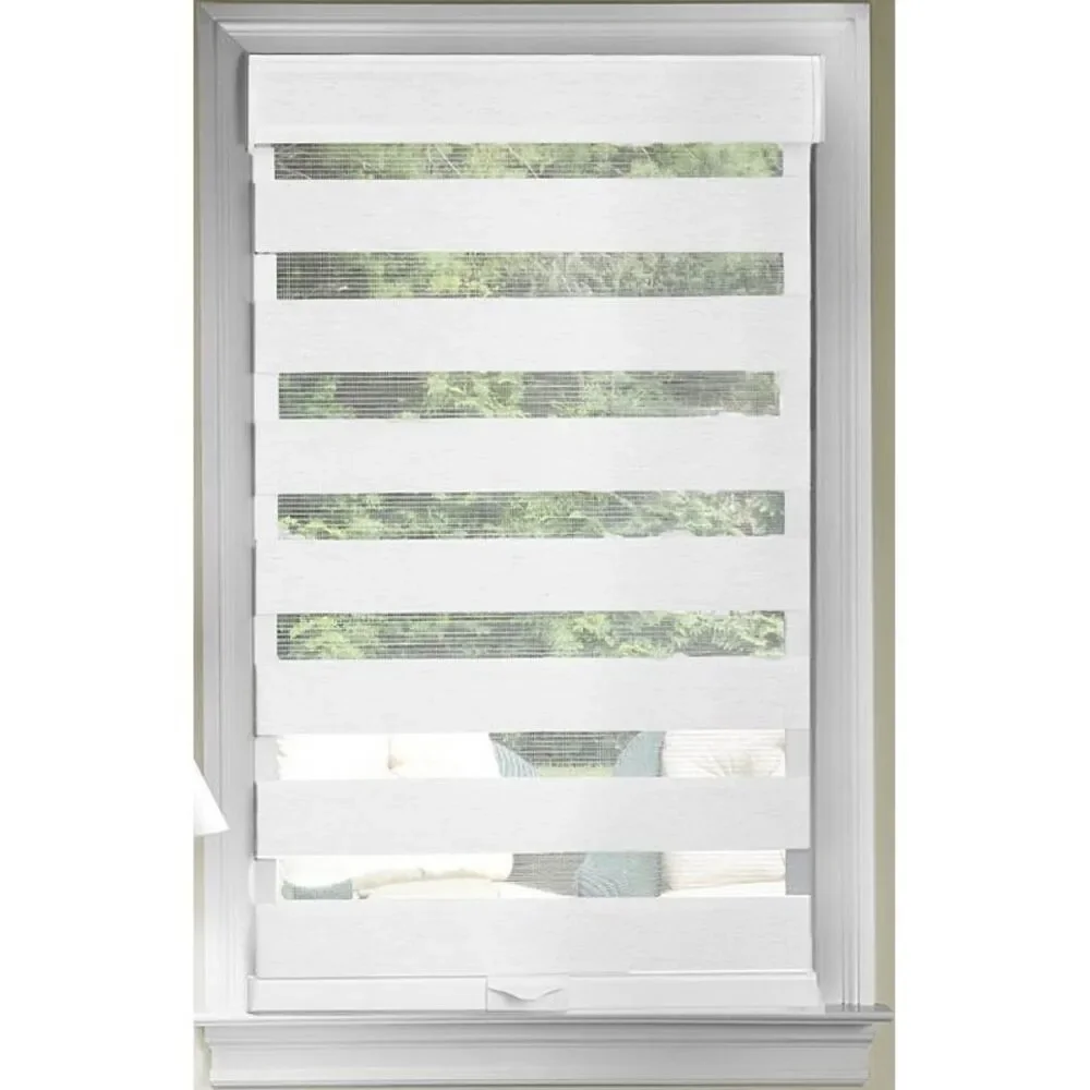 Achim Home Furnishing Window Blinds: Cordless Celestial Sheer Double-Layered